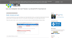 Desktop Screenshot of blog-eng.dbtek.it