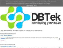 Tablet Screenshot of blog-eng.dbtek.it